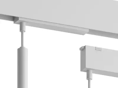 Track Light Slim White by Forstlight 3D model