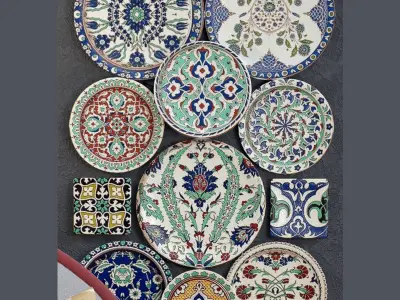 wall-panno floor lamp with wire cage 3D model