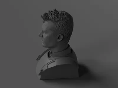 Bill Paxton - Hudson - Aliens 3D print model