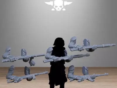 GrimGuard German Weapons Pack 3D print model