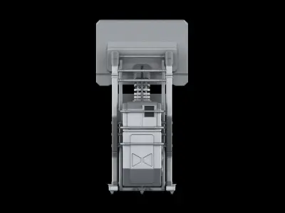 Sci-fi Terminal 3D model