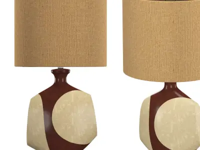 NANCEDDAN POTTERY TABLE LAMP 3D model