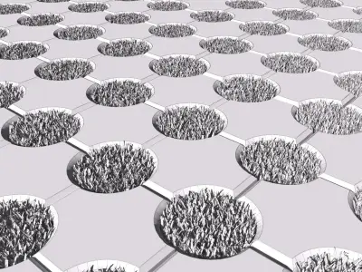 Cobbles Low-poly 3D model