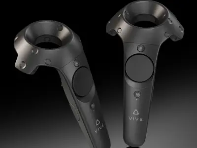 HTC Vive Controller for VR headset Low-poly 3D model