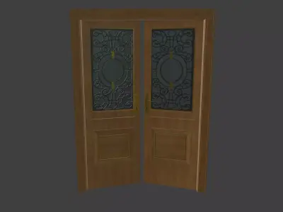 Titanic reception doors 3D model