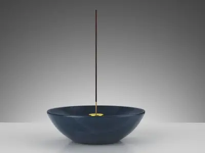 Incense Burner Low-poly 3D model