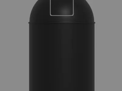 Small Trash Bin 3D model