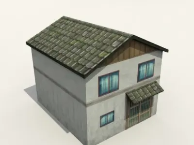 Models low-poly for webgame game mobile or TVC Low-poly 3D model