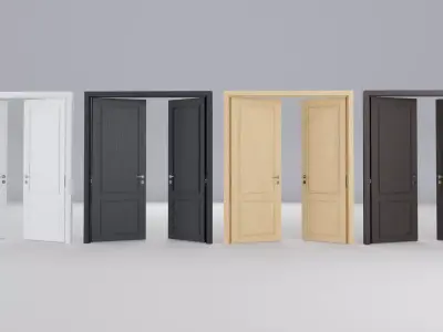Doors - Modular Archviz Doors pack 3D model