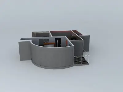 Modern Apartment Free 3D model