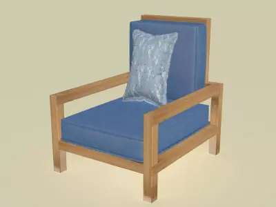 Colin Chair 3D model