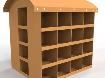 Point of Sale Cardboard Display Stand Texture