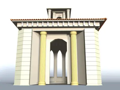 Central park building 3D model