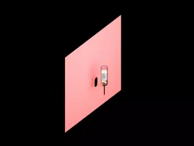wall lamp 3D model 14