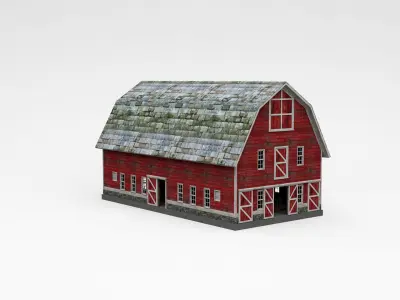 Barnhouse Farmhouse 3D model