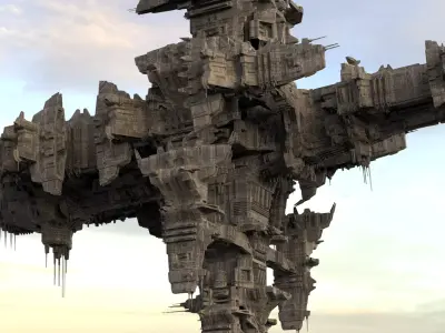 District 10 Mothership Design 1 3D model