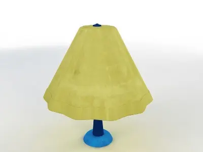 Cartoon Lamp Free 3D model