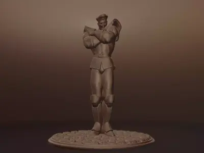 BISON - STREET FIGHTER 3D print model