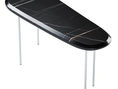 Pebble Low Tables By Living Divani 3D model