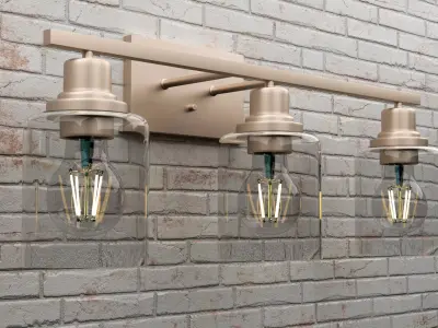 Modern Wall Lights  3D model 3D model