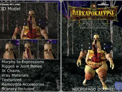 Necrofago Doomed 3D model