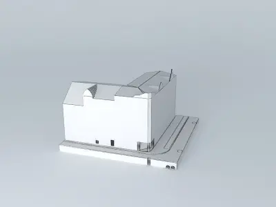 Riga Cesu street 23 Free 3D model