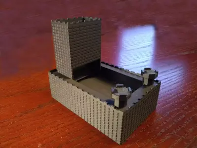 Dice Roller Castle 3D print model