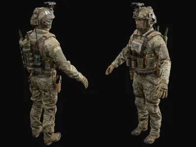  Elite Special Force Soldier 