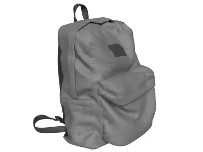 JanSport SuperBreak Backpack  Realistic Classic School Bag Low-poly 3D model