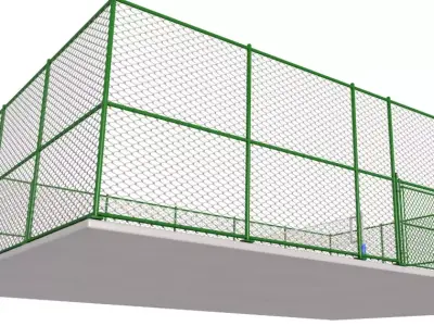 Volleyball Court 3D model