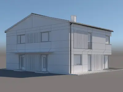 Generic Residential Building 002 3D model