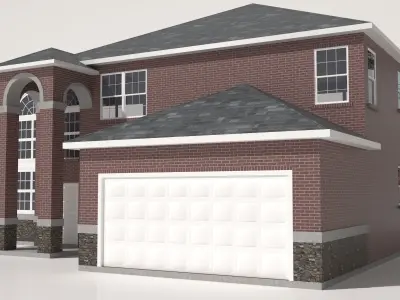 House-006 - Low Poly 3D model