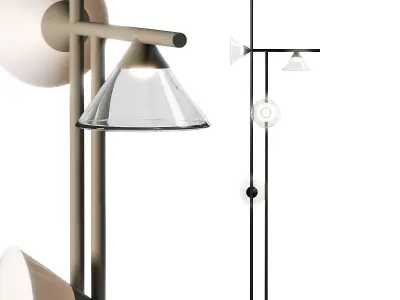 Tooy Linfa Floor Lamp 3D model