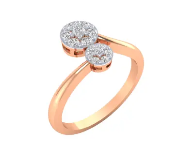Women Ring  Render 3dm STL OBJ FBX MTLDetails 3D print model 8