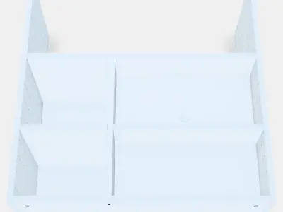 METOD Wall cb frm f b-in extractor hood 5 Low-poly 3D model