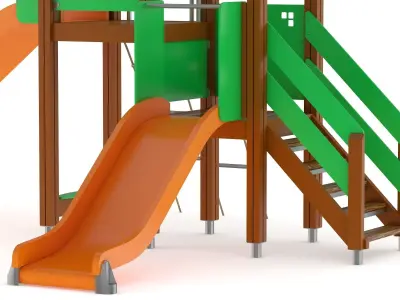 Lappset Activity Tower 01 3D model