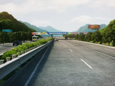 expressway 3D model