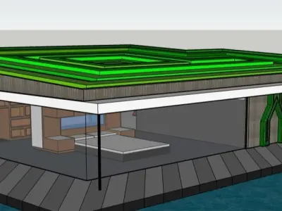 Bachelor Custom Building 3D print model