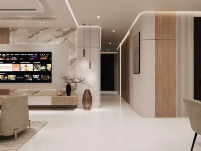 Apartment interior 3D model shop