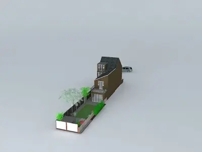 house London victorian terrace 3D model