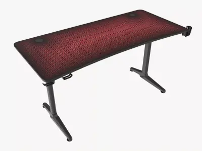 Gaming Computer Desk 60-Inch 3D model