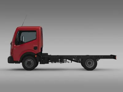 Renault Maxity 2013 Chassi 3D model