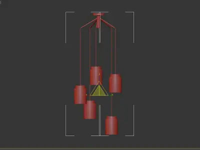 ALBARIZA Suspension lamp 3D model