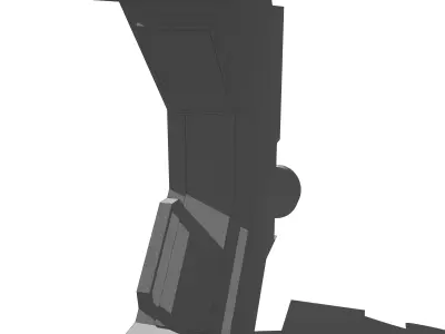 Provisional Connection Request to the BLAME Megastructure Low-poly 3D model