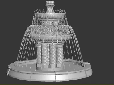 Fountain1 3D model