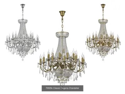 700 Classic Osgona Collection of Lamps 3D Model Pack