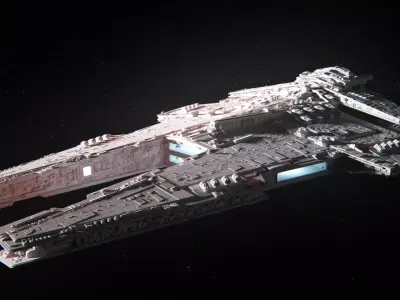 Sith Dreadnaught 3D model