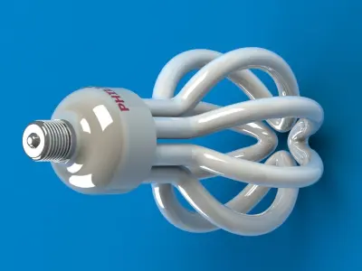 Flourescent Light 3D model