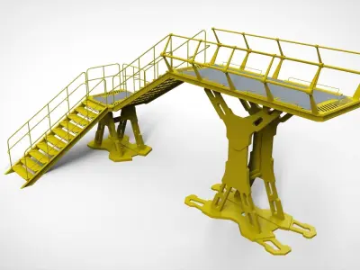 Sci Fi Modular Environment 8 3D model