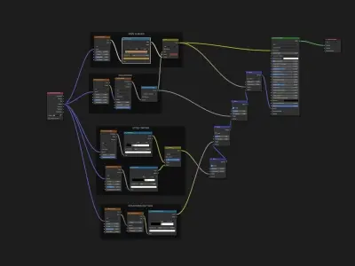 Sandstone procedural Free 3D model